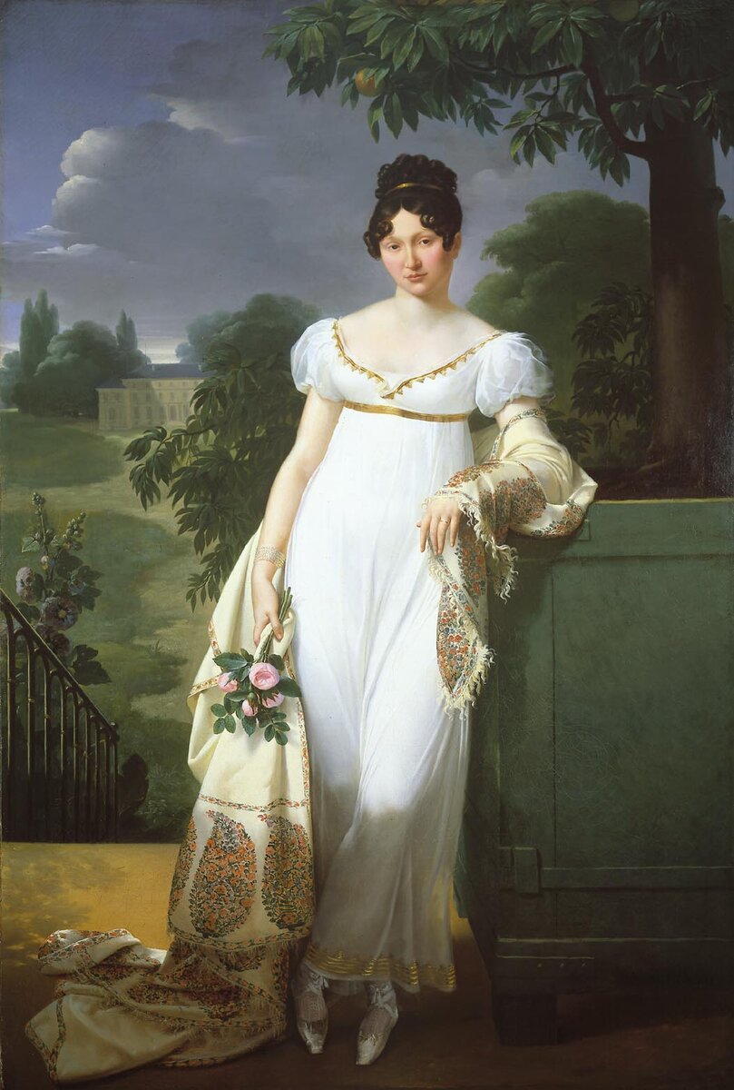  Фелисити-Луиза де Дюрфор , Мерри-Жозеф Блондель, 1808 г., из частной коллекции 