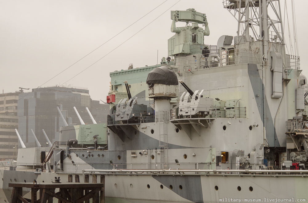 1. Основная надстройка крейсера