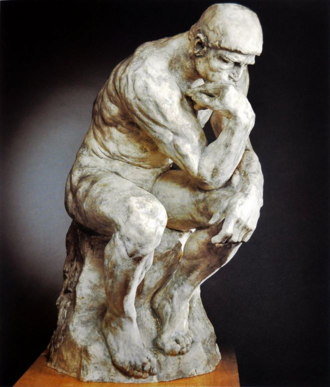 Огюст Роден. Мыслитель (скульптура)