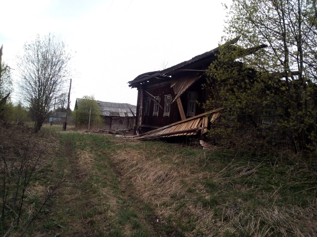 Зловещая заброшенная деревня🔮💀👻  Есть дома – заходи и живи 🏡 | Уйду в  лес | Дзен