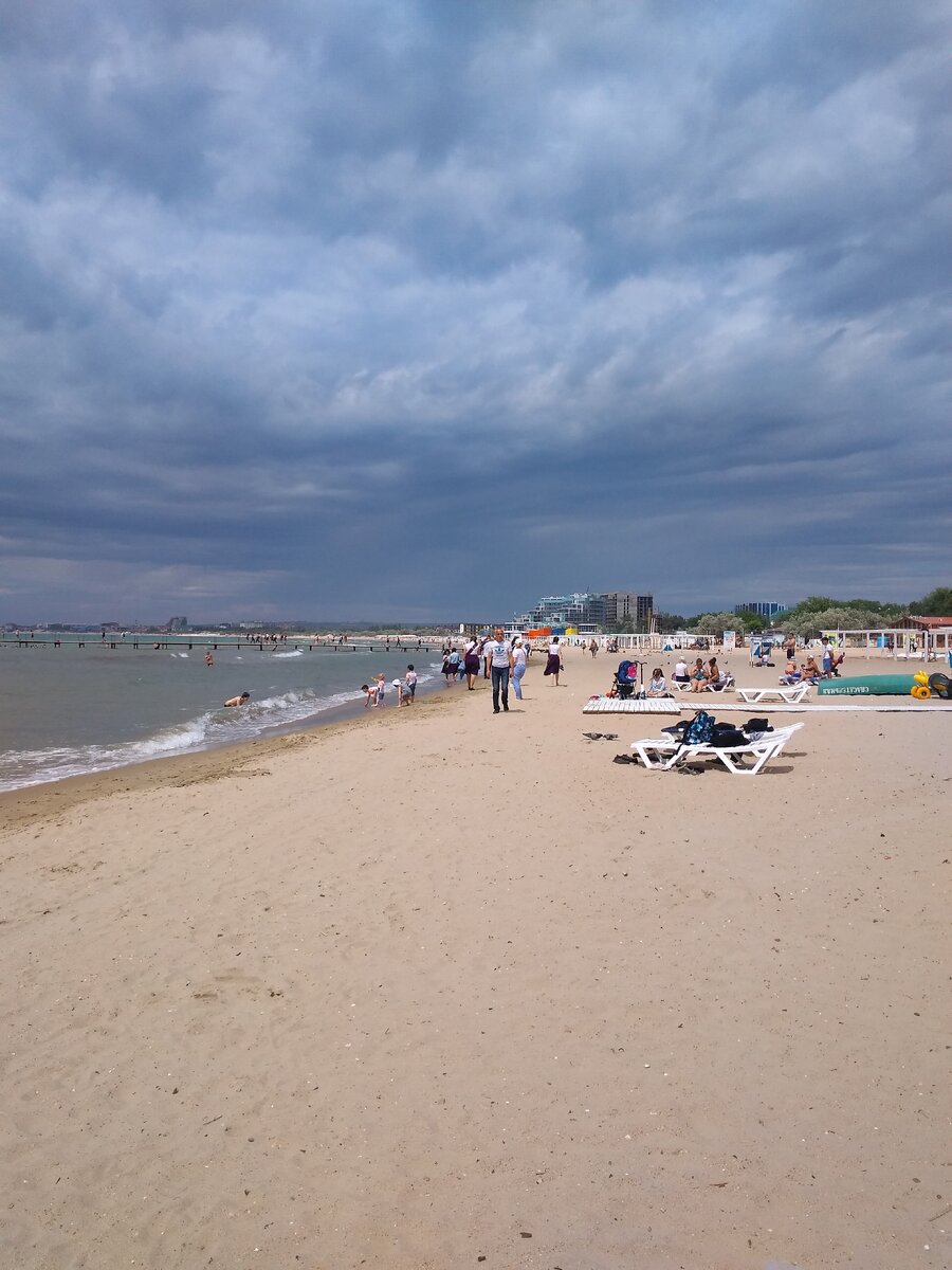 Анапа центр пляж