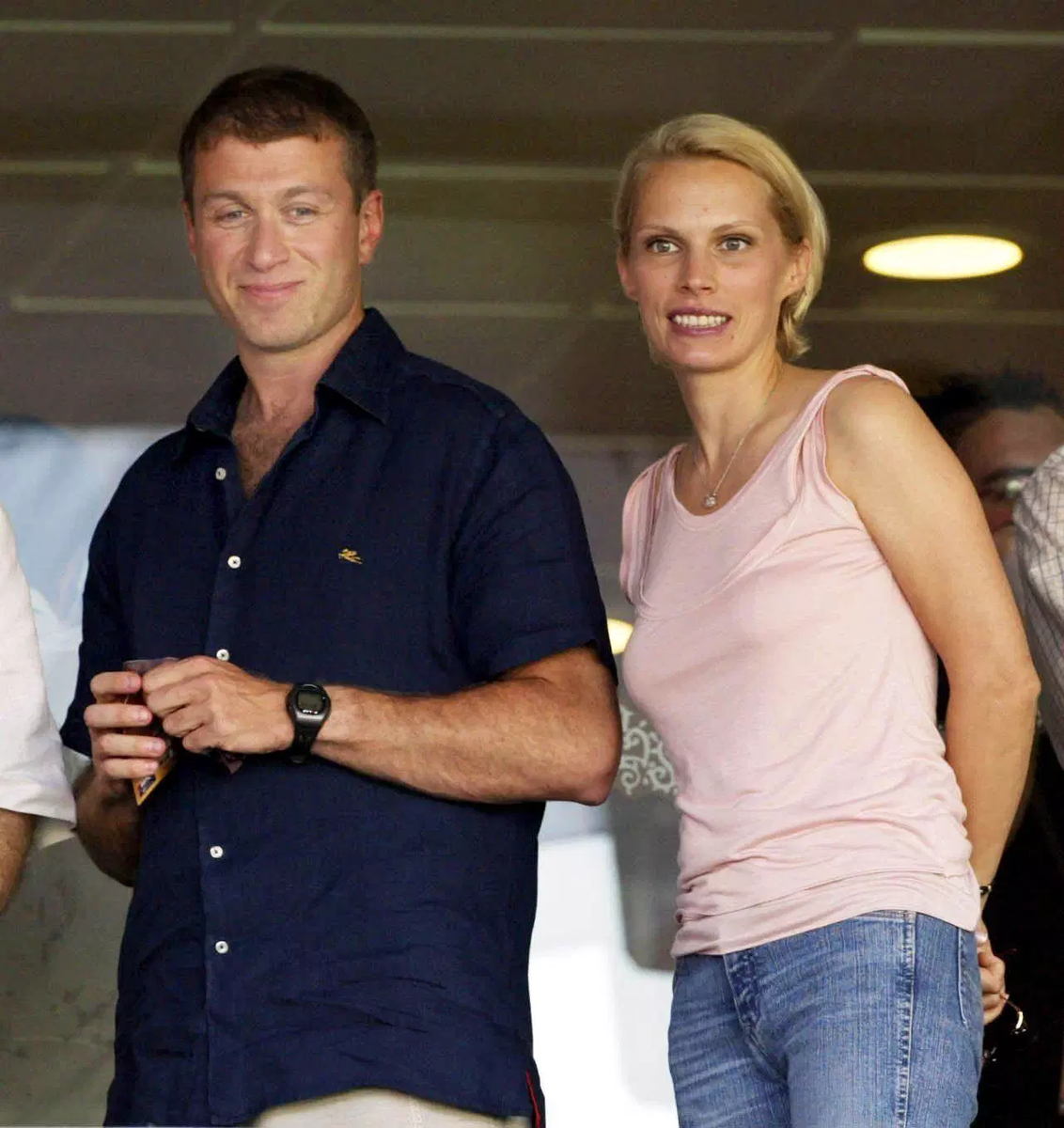 Роман  Абрамович и его бывшая жена Ирина Маландина 