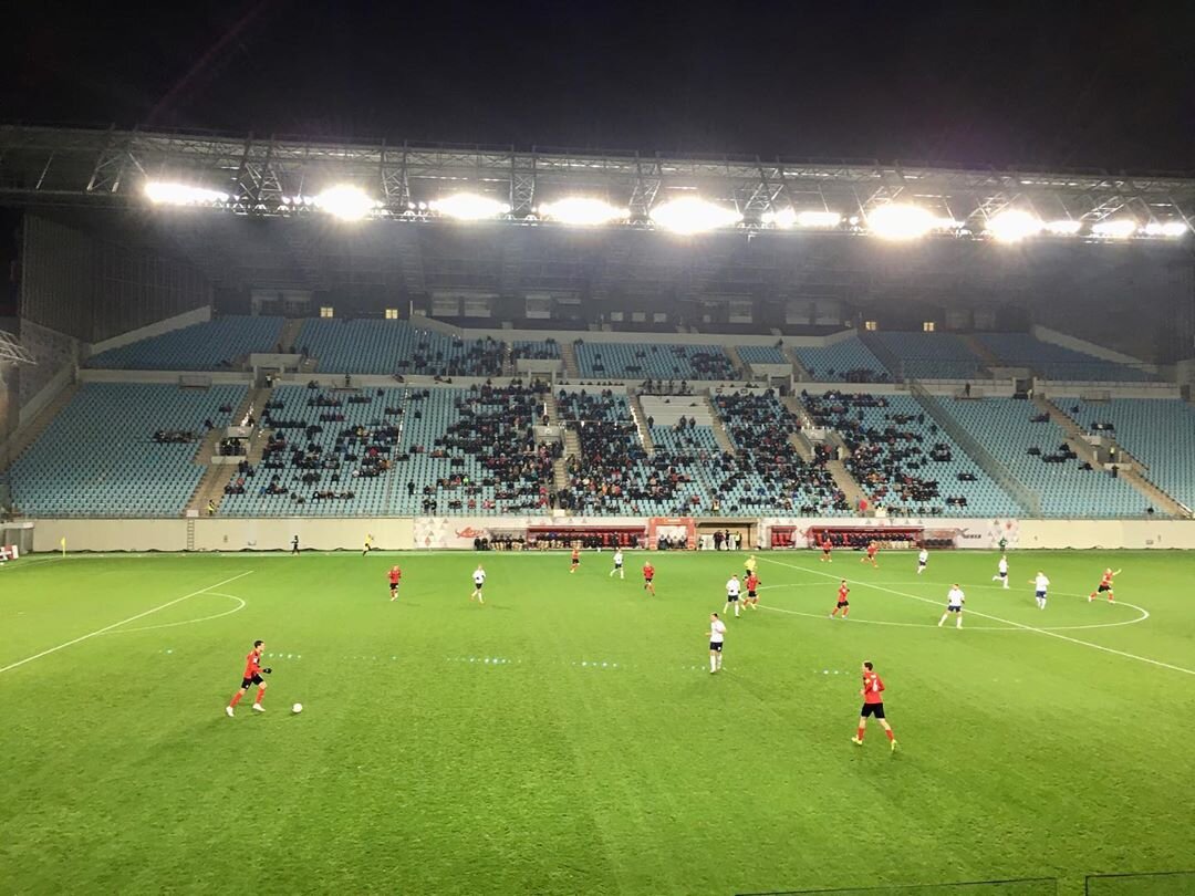 "Химки" -- "Ротор". 3 600 зрителей.