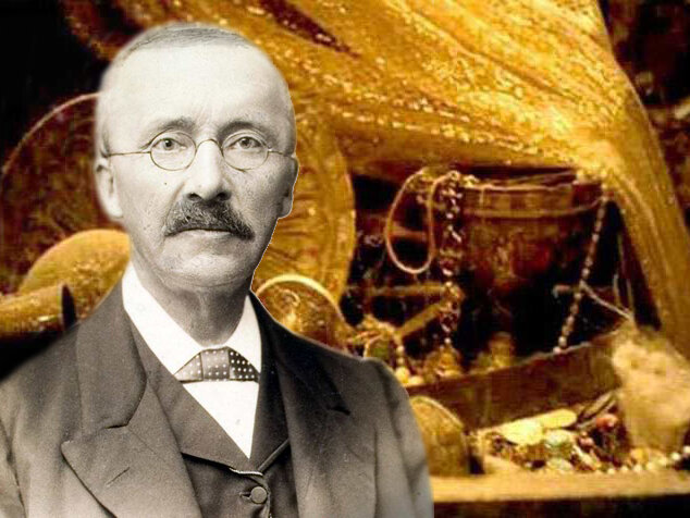 К раскопкам Шлиман приступил в 1871 году