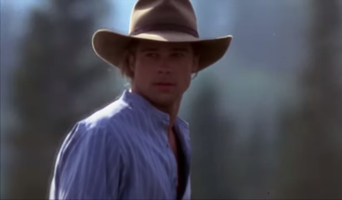 Кадр из фильма «Легенды осени». Брэд Питт 