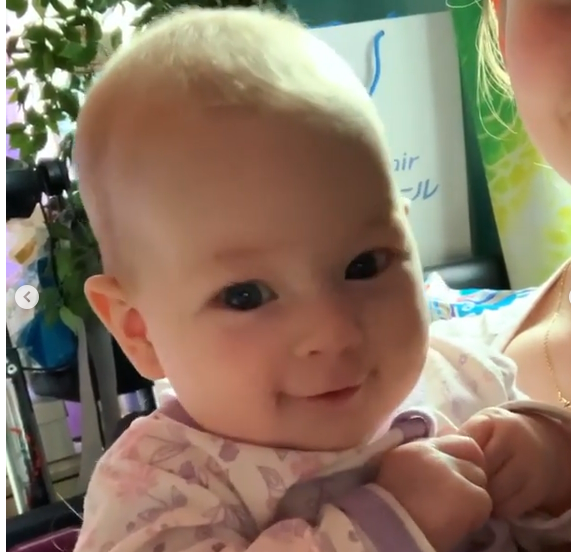 Крошке Каталине исполнилось четыре месяца. Фото: https://www.instagram.com/sunnylipnitskaya/