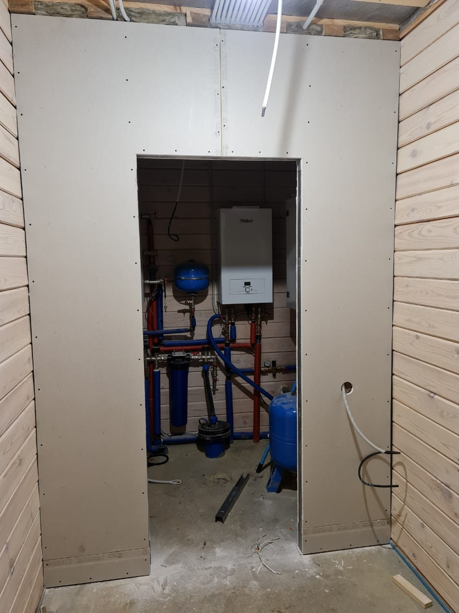 Перегородка готова смотрите как  . Далее