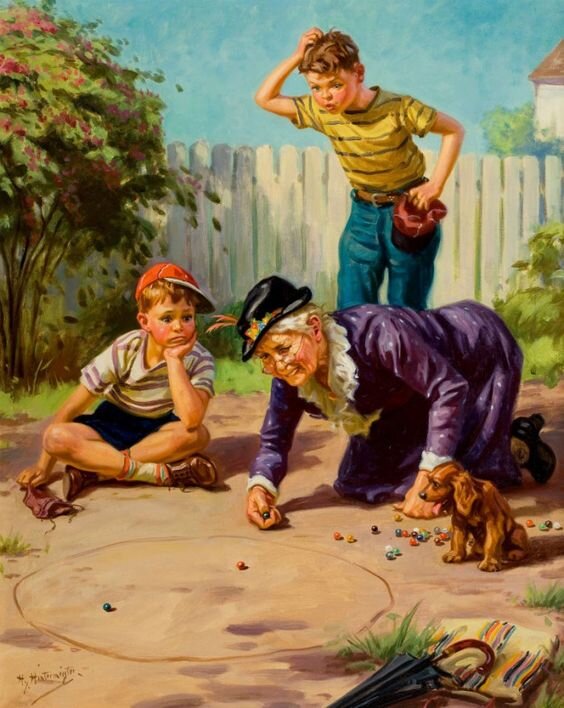 Источник: Иллюстратор John Henry «Hy» Hintermeister https://tiina.livejournal.com/8745954.html