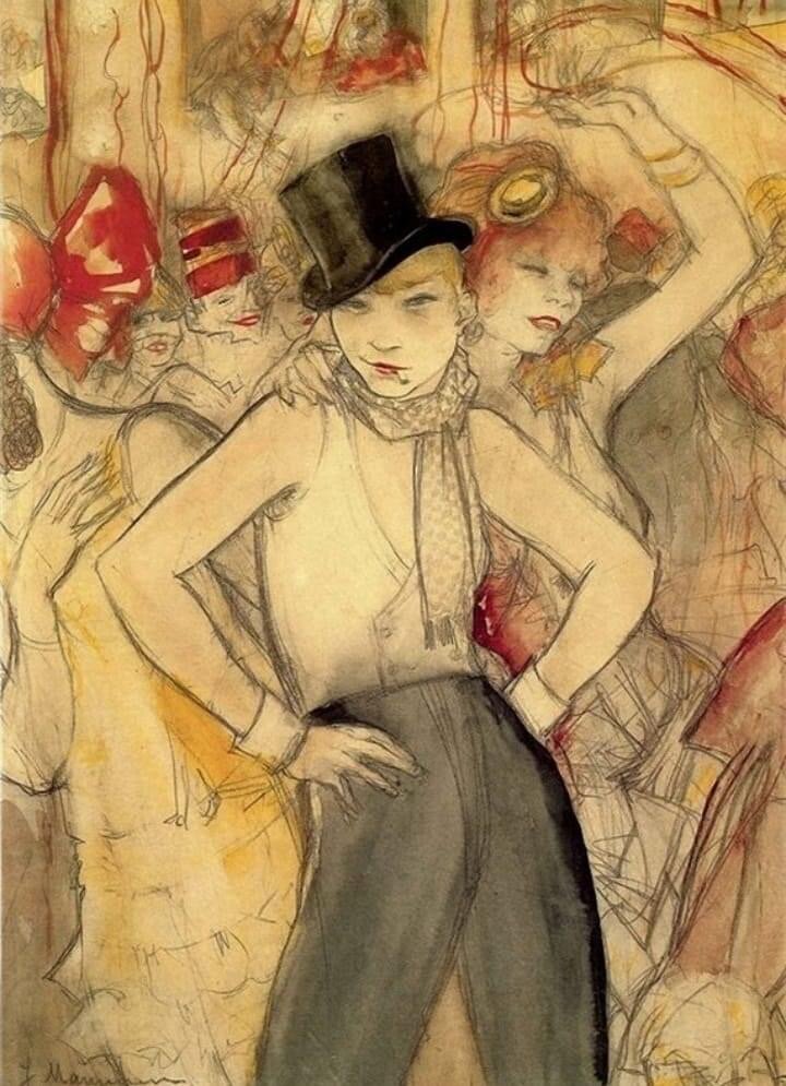  ����� ������ (Jeanne Mammen), 1890-1976, ������������� �������� ���������. ��������� ���� � ��������� ������ ���������� ������, ������� ��������������.-2