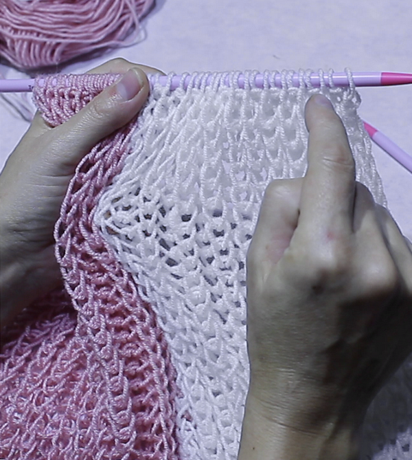 Шарф пышной резинкой