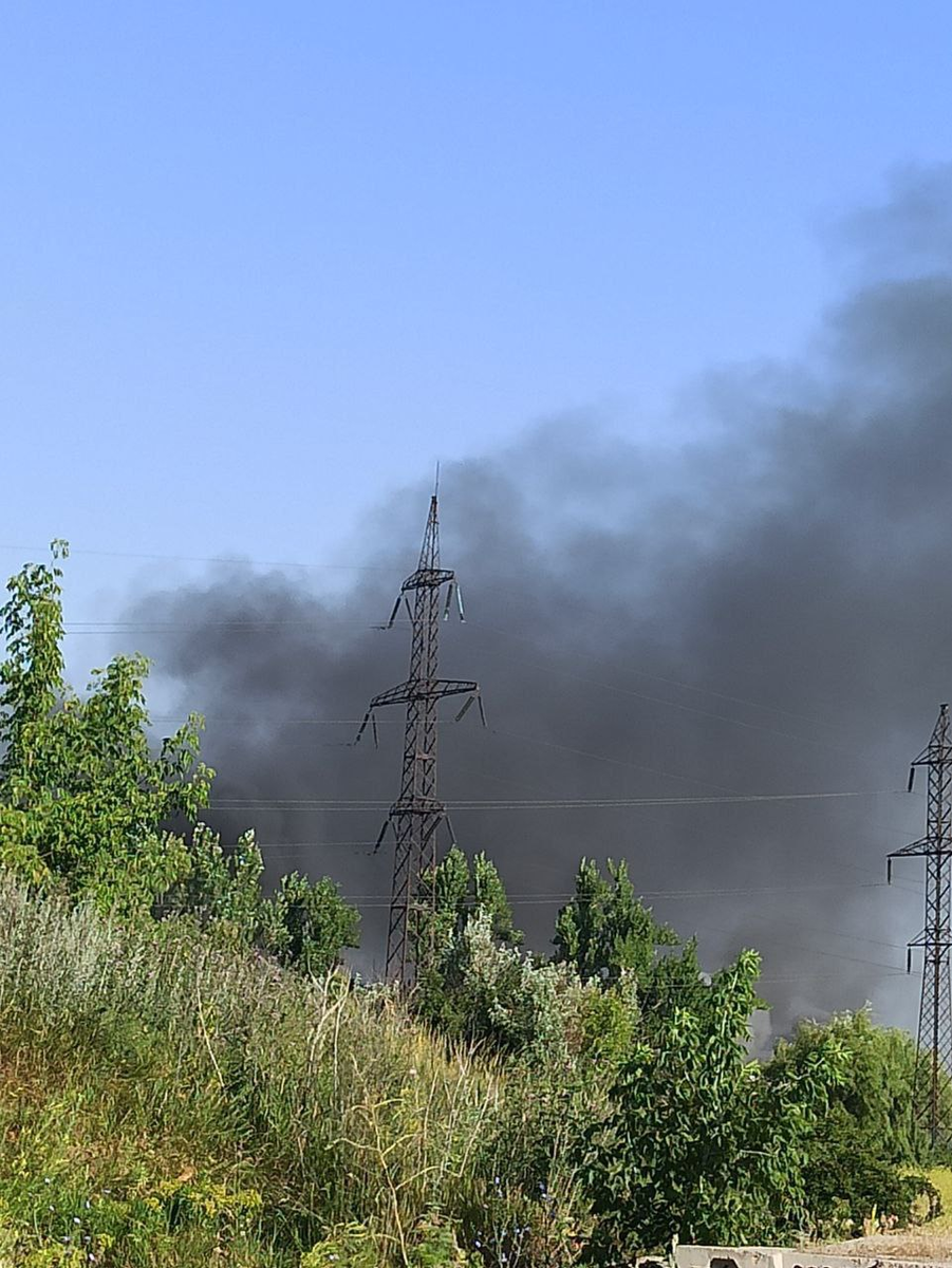 Украинские боевики нанесли удар по Харцызску