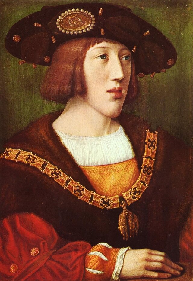    Бернарт Орлей. Молодой Карл V. 1516