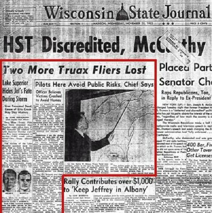 State journal. Инцидент Кинросс. Феликс Монкла. Феликс Монкла и Роберт Уилсон. Wisconsin State Journal.