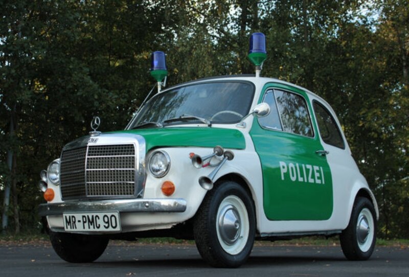 Мини Купер Polizei