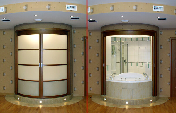 Направляющие и двери