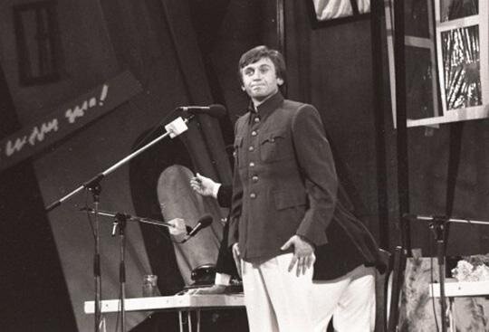 
На сцене КВН, Москва, 1987 год