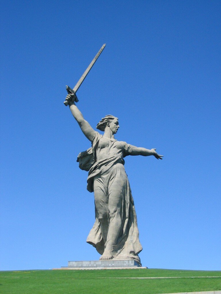 Монумент “Родина-мать” на Мамаевом кургане, г. Волгоград