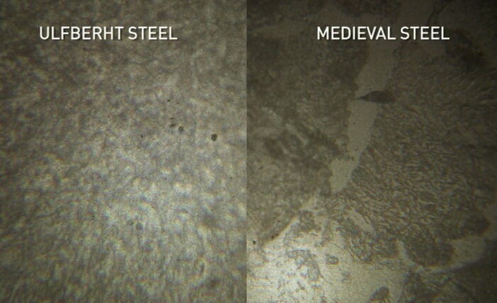 Древние мечи викингов сделаны с применением высоких технологий