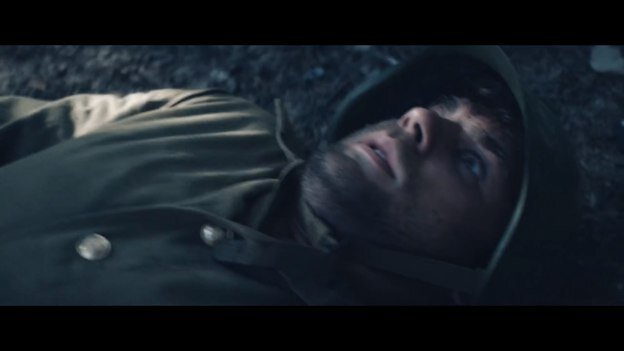 Фрагмент смерти на поле боя.