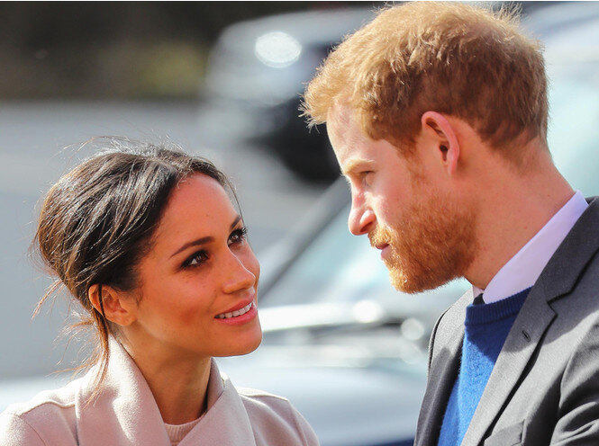 Принц Гарри и Меган Маркл в Белфасте, 23 марта 2018 года
