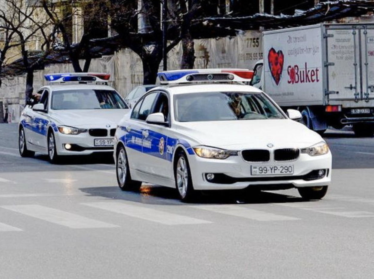 Полиция в Азербайджане ездит на крутых тачках!