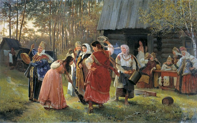 Наши предки развлекаются