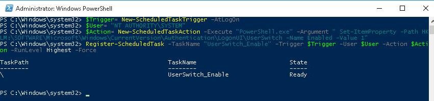 Убедимся, что задание появилось в планировщике Windows (taskschd.msc).