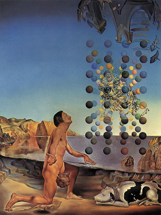 "Обнаженный Дали...." около 1954 г.