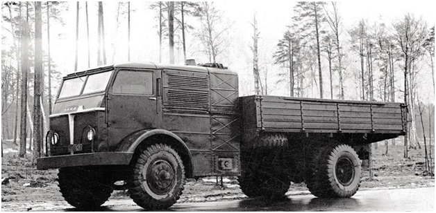 НАМИ-012 с боровой платформой, 1948 г.