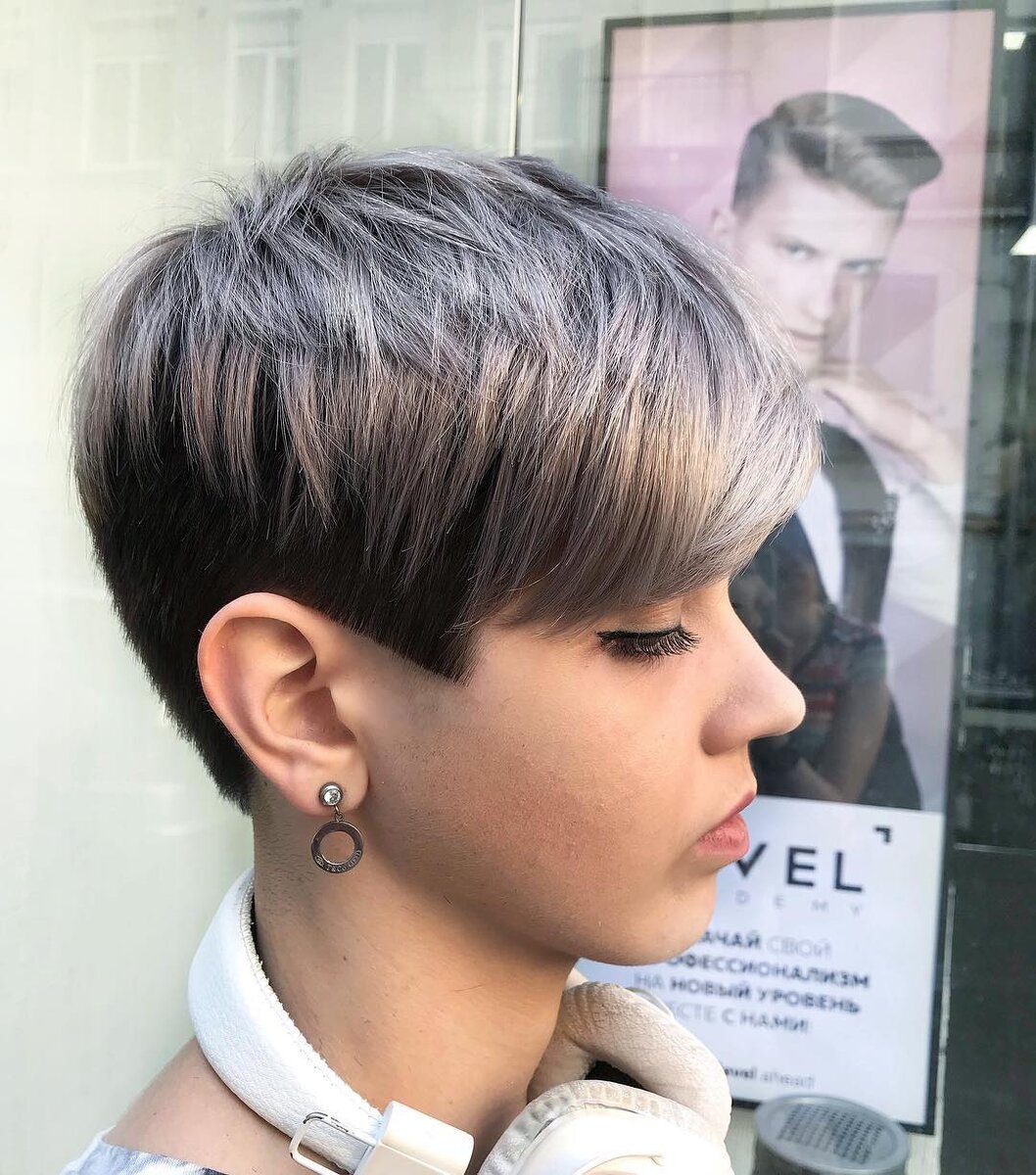 Модные стрижки и прически 2019 фото Short thin hair, Bob hairstyles for fine hai