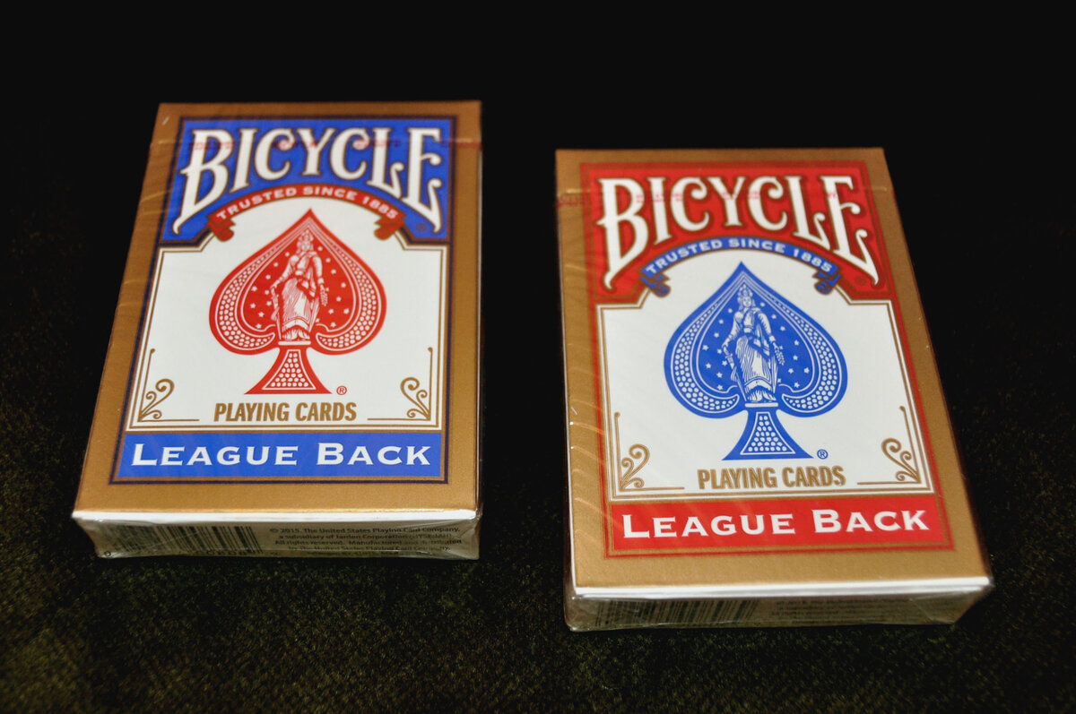 Карты Bicycle League Back (обложка)