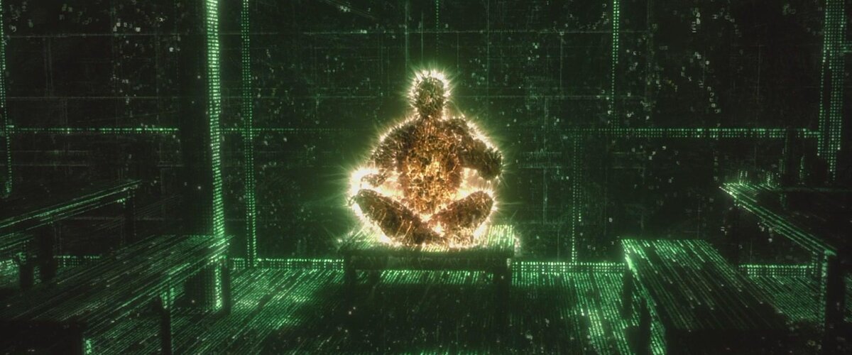 Кадр из фильма "Матрица. Перезагрузка".  Рубрика Серьезный разговор