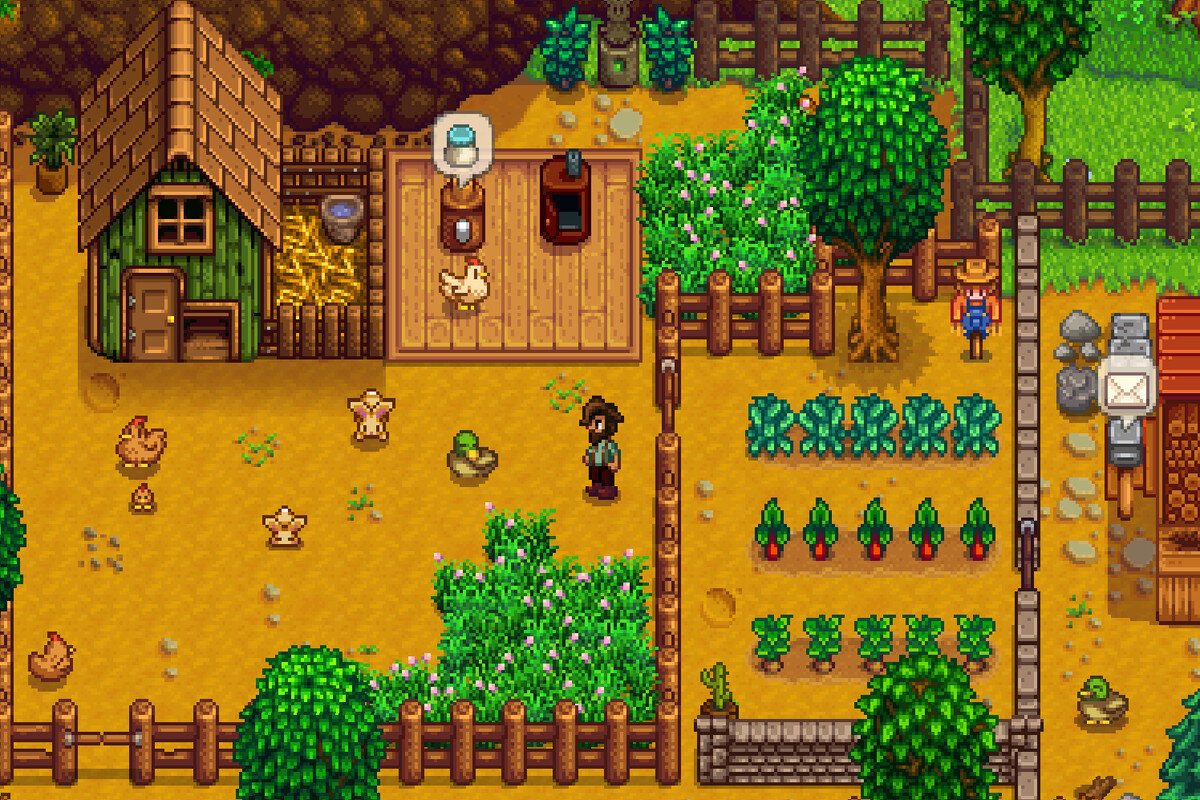 Stardew Valley, созданная за 4 года Эриком Бароном