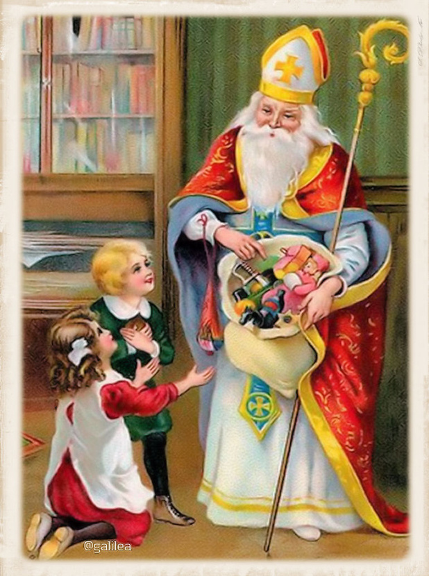 Santa Claus se creó a raíz del nombre del santo en alemán, San Nikolaus.
Foto: ACI Prensa