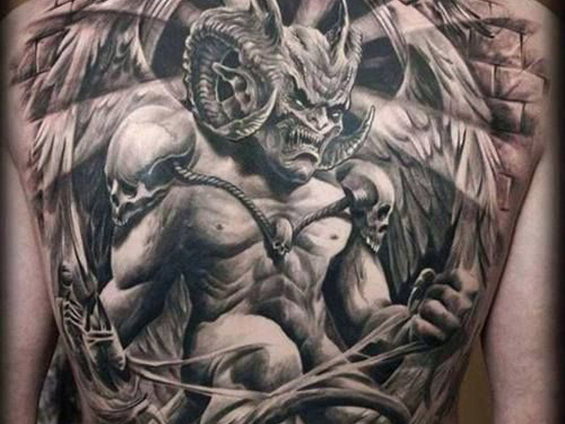 Эскиз тату маска демона Они япония | Блог про татуировки pavuk.ink