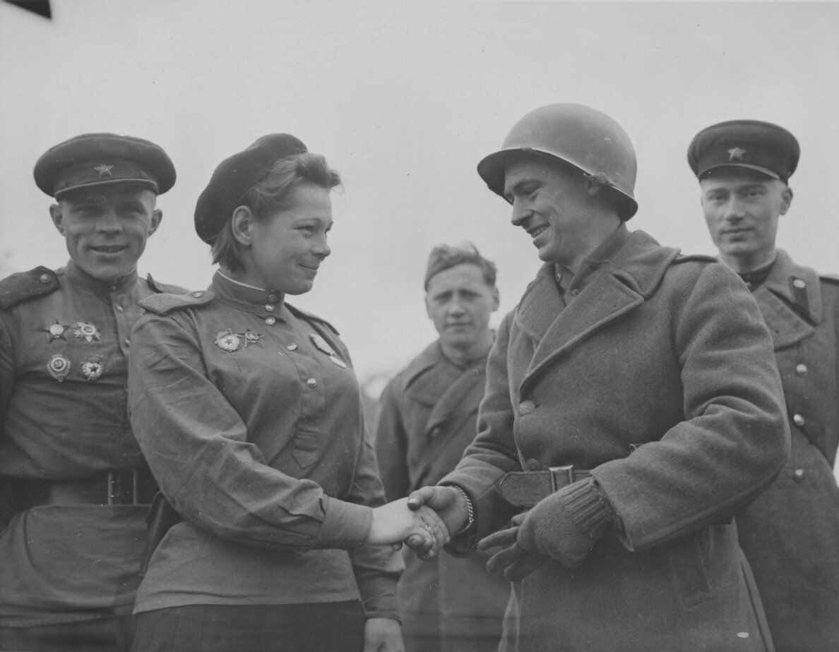 Женщины солдаты Великой Отечественной войны 1941-1945