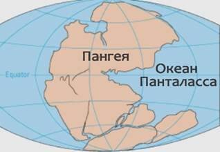 Карта мира 80 миллионов лет назад