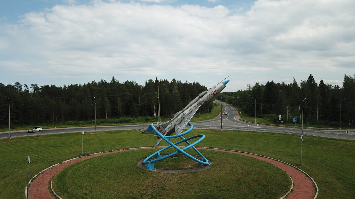 МиГ-21ПФ под Тихвином