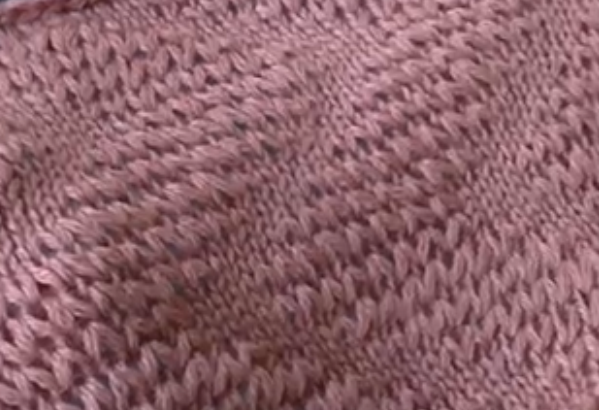 сетчатое вязание на вязальной машине