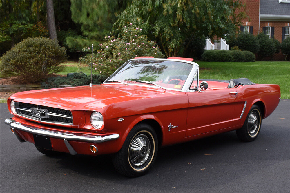 Ford Mustang 1965 каршеринг