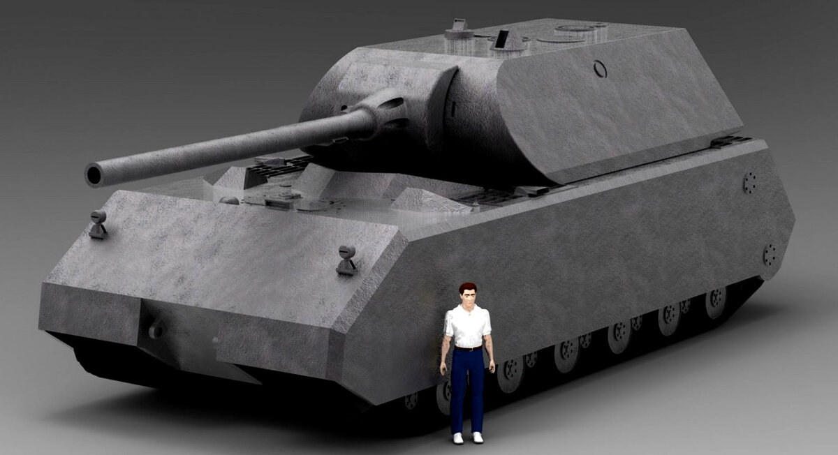 Масштаб: человек и сверхтяжелый танк
