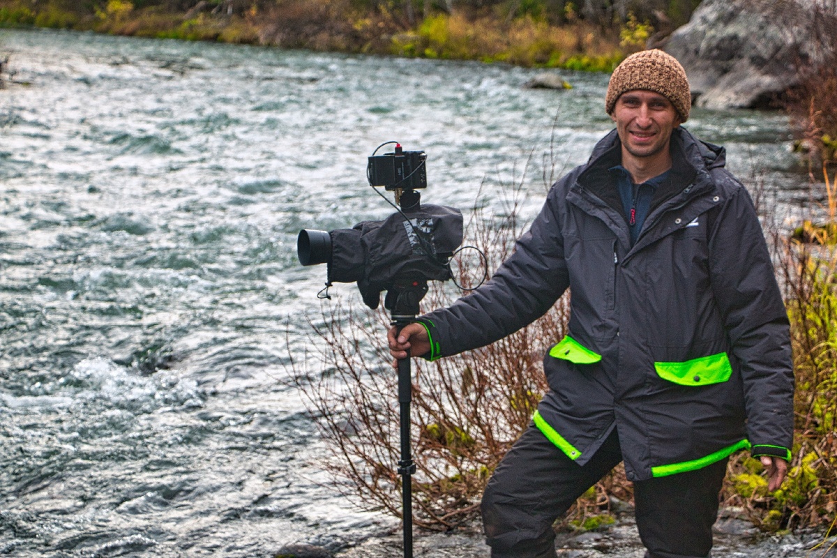 Это я с моей камерой