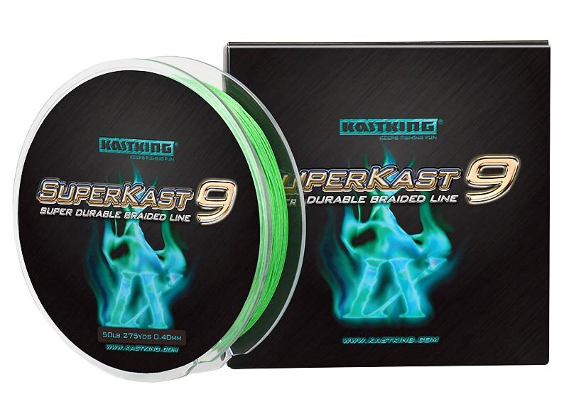 Главным отличием шнура SuperKast9 является инновационная технология плетения из 9-ти нитей, каждая из которых имеет покрытие для устранения зазоров.