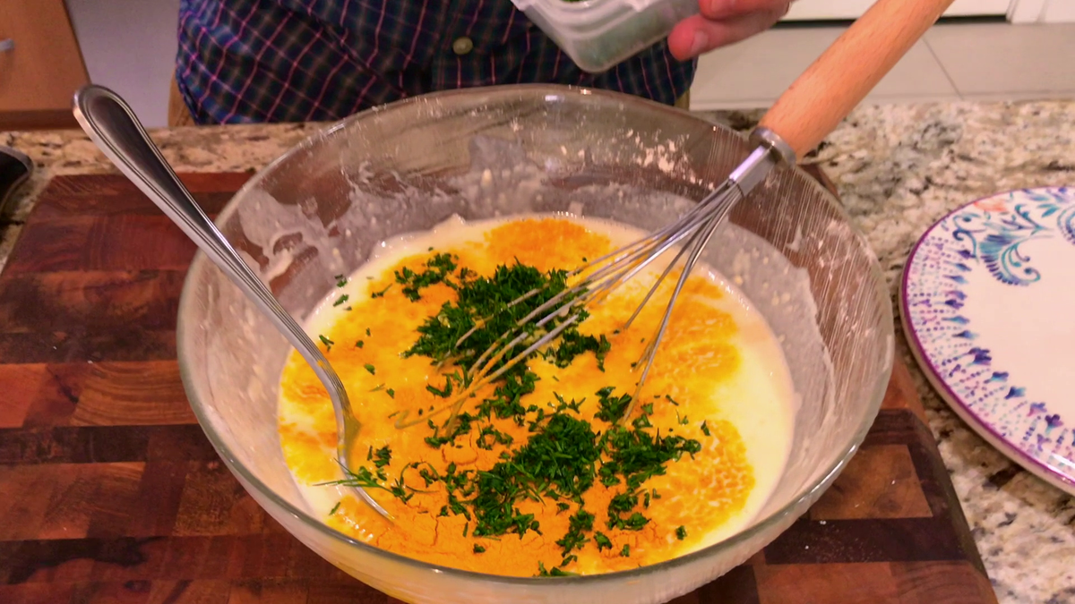 Картофельные блинчики (блины) с очень вкусной начинкой на завтрак  