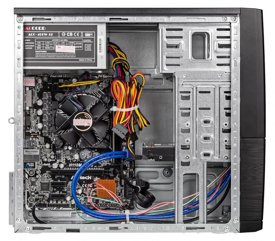 Системный блок                      Взято: https://webhalpme.ru/ustrojstvo-kompjutera/