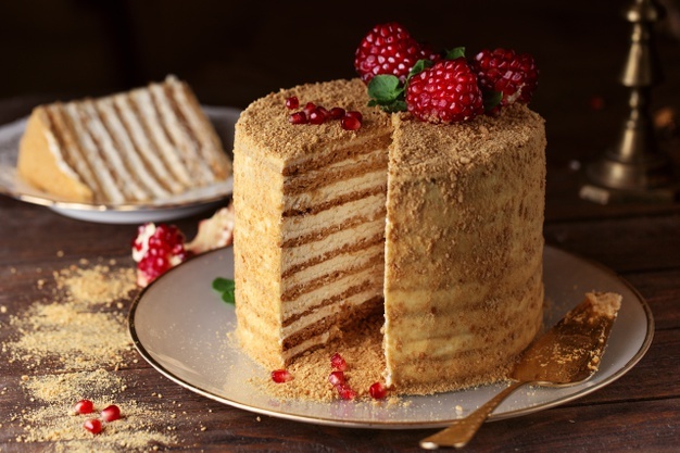 #торт медовик 