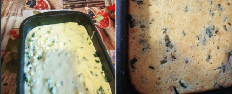 Готовый пирог