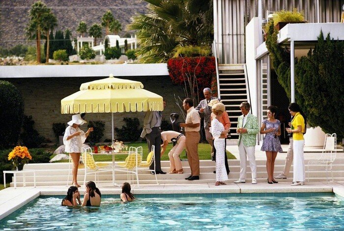 Дом Кауфмана, 1970. Slim Aarons