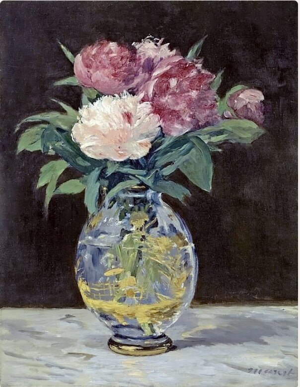 "Пионы" Эдуард Мане, 1882