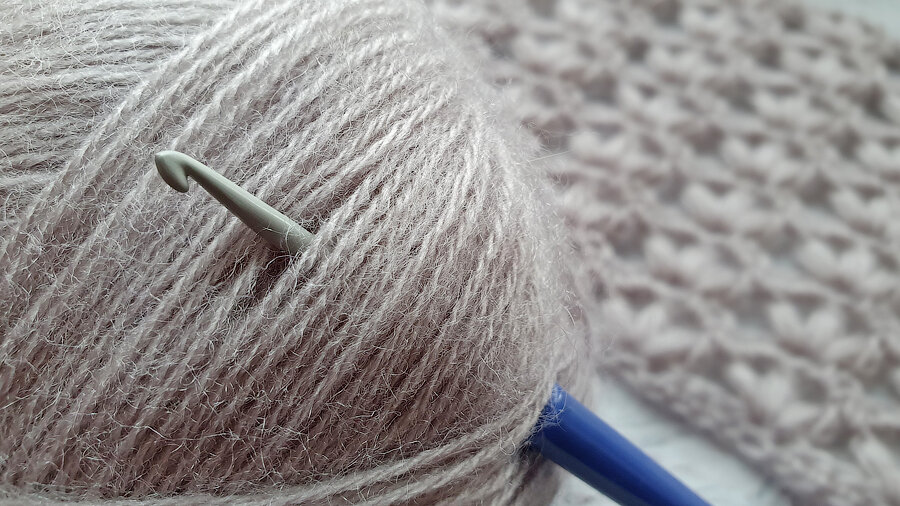 узор крючком